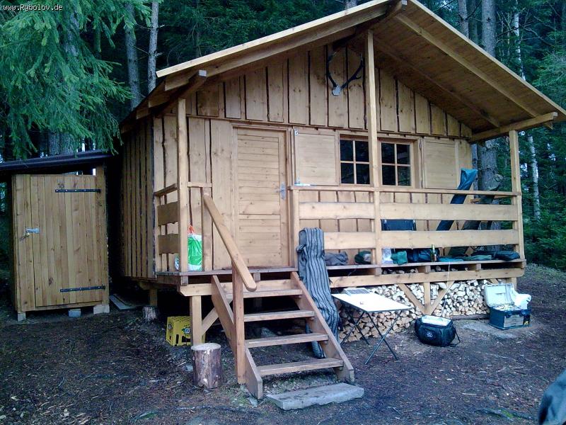 --Hütte in Wald - ������� (����������)